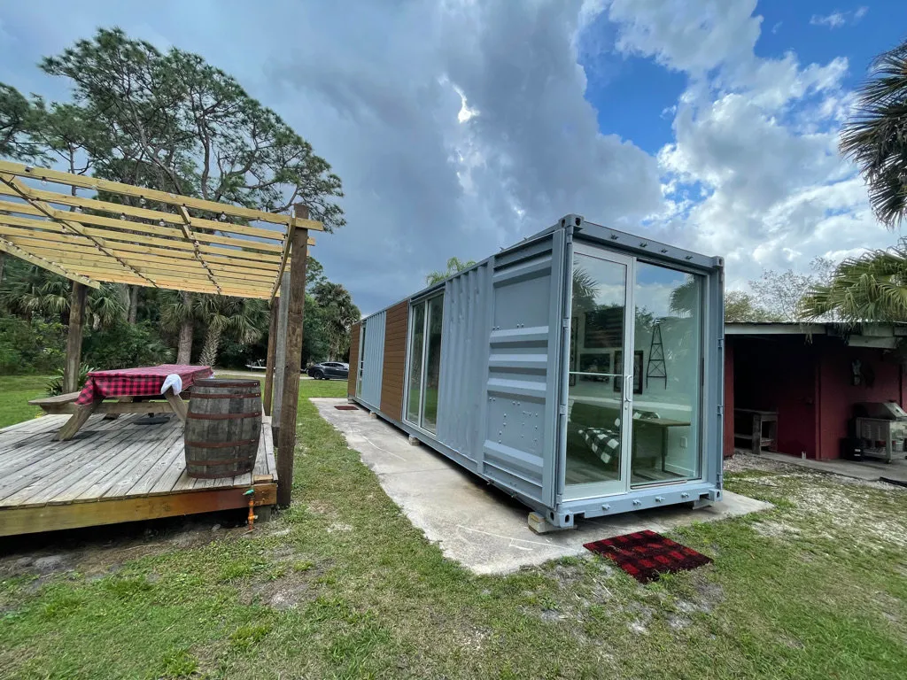 A Remarkable 40ft Shipping Container House Model