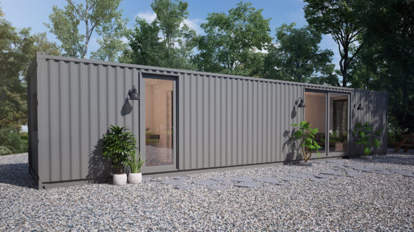 Kings Peak 40' Shipping Container Home Rendering