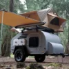 Kawaikini With Rooftop Tent Added On To Small Camper Trailer